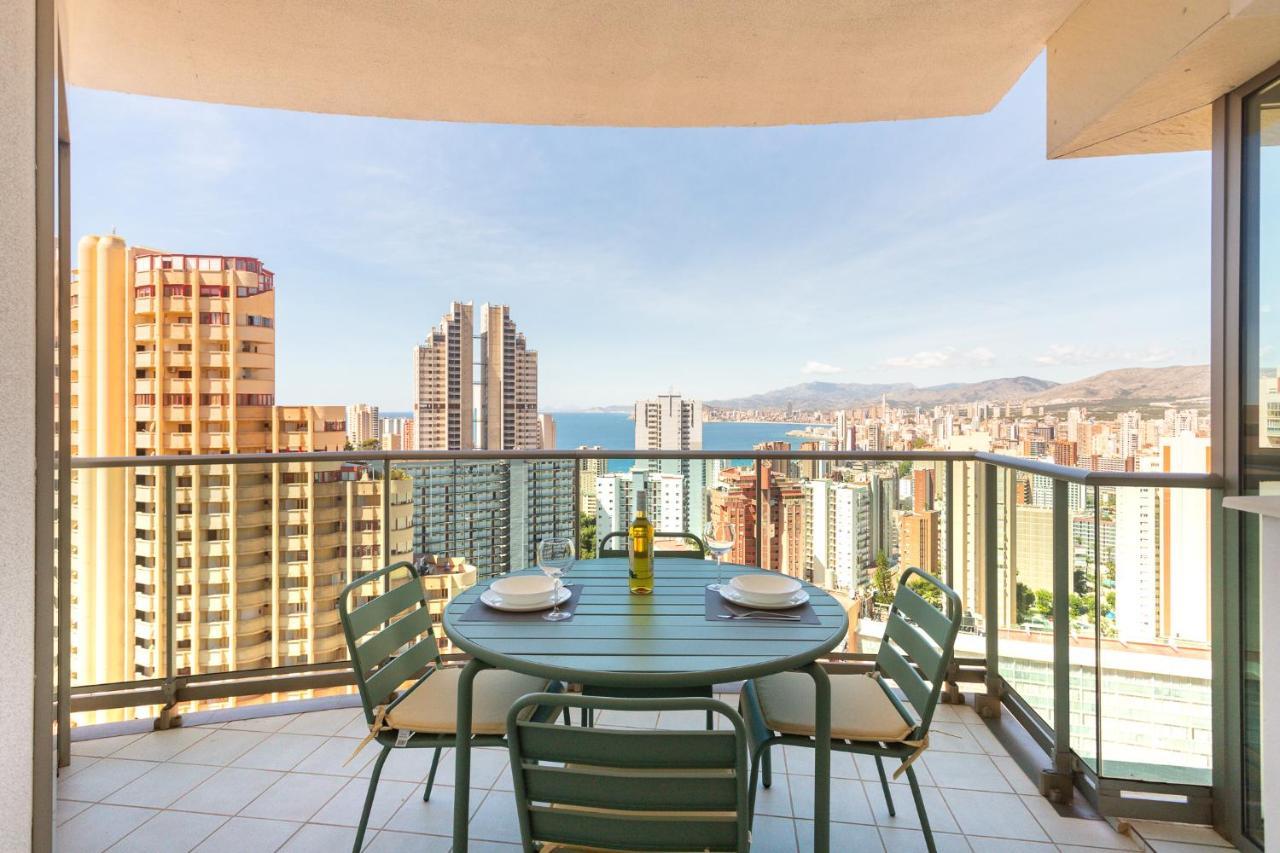 Skyline 11 Sunny Balcony With Stunning Sea Views Daire Benidorm Dış mekan fotoğraf