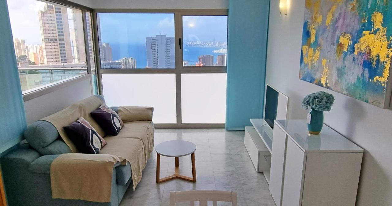 Skyline 11 Sunny Balcony With Stunning Sea Views Daire Benidorm Dış mekan fotoğraf