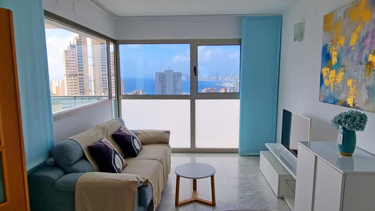 Skyline 11 Sunny Balcony With Stunning Sea Views Daire Benidorm Dış mekan fotoğraf
