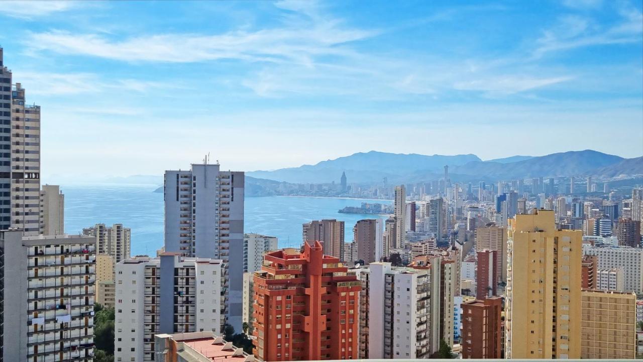 Skyline 11 Sunny Balcony With Stunning Sea Views Daire Benidorm Dış mekan fotoğraf